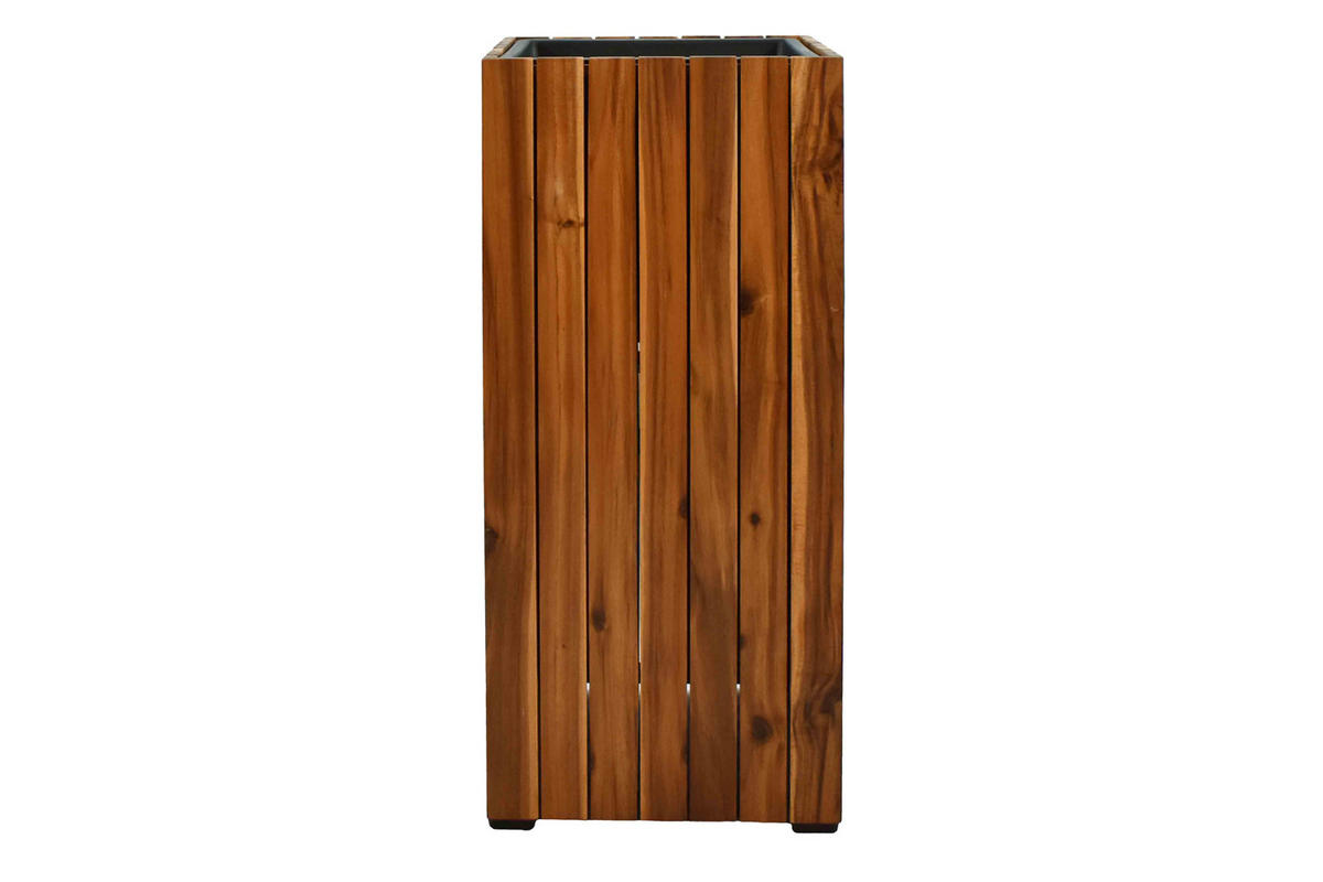 PFLANZKASTEN 33x72 cm, Braun, Akazienholz - Braun, Holz (33/72/33cm) - dasmöbelwerk