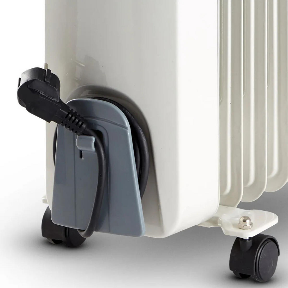ÖLRADIATOR HOTserie Weiß 1500W 7 Rippen, Elektroheizung, Heizkörper, Öl Radiator, Raumheizer, Standheizung, Thermostat, Mobile Heizung - Weiß, Kunststoff/Metall (35/62/23cm) - HOTSERIE