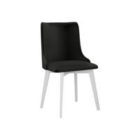 STUHL Monti 5, Holzfarbe: Weiß - Schwarz/Weiß, Holz (48/83/53cm) - MIRJAN24