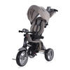 DREIRAD Enduro 4 in 1 drehbar dunkelgrau klappbar, Sitz drehbar, verstellbar, Licht - Grau, Metall (114/49/104cm) - Lorelli