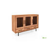 SIDEBOARD LEON Kernbuche - Kernbuche, Holz (144/95/45cm) - byoak
