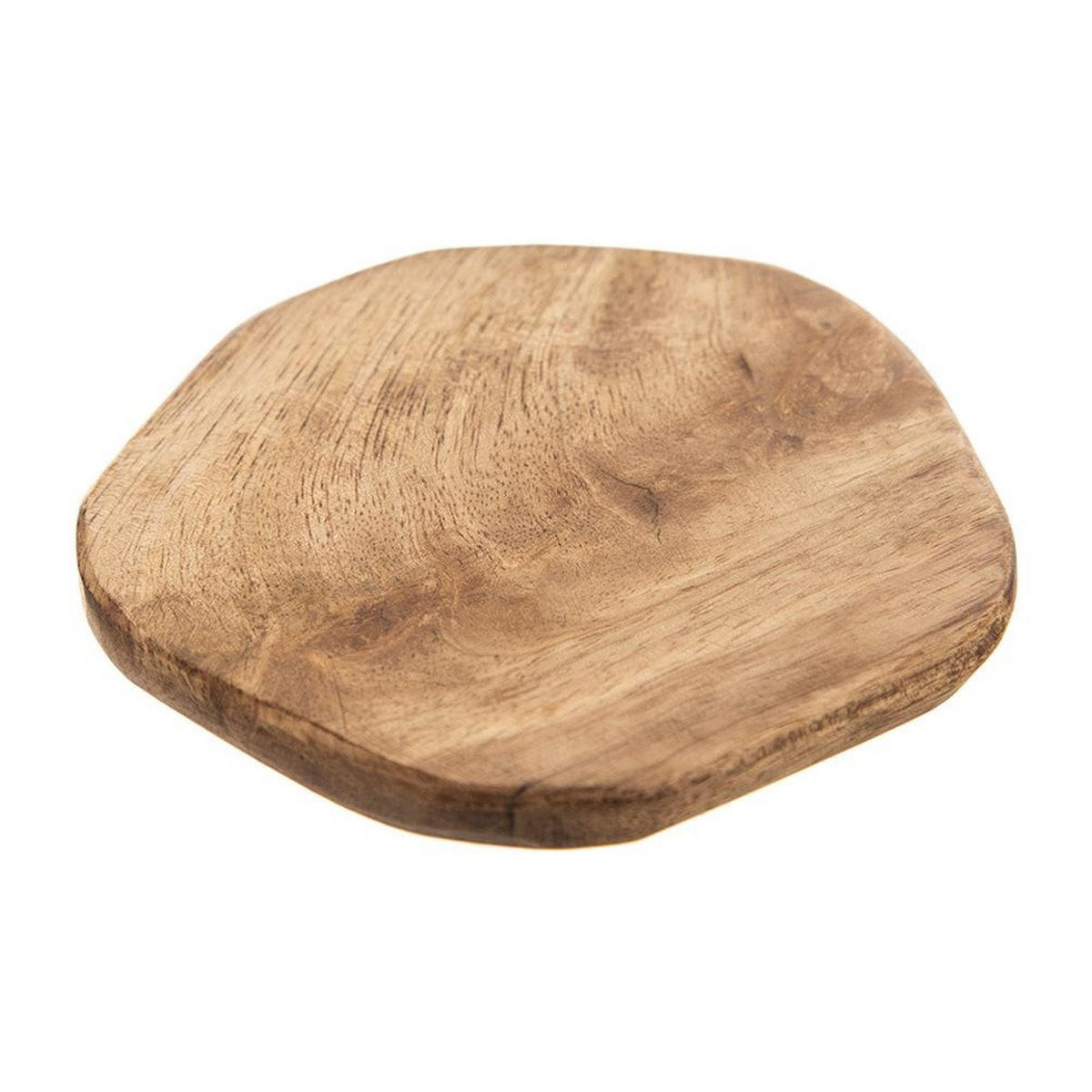 UNTERSETZER MANGO, Mangoholz, natur, 10 cm - Braun, Holz (10cm) - Orion 