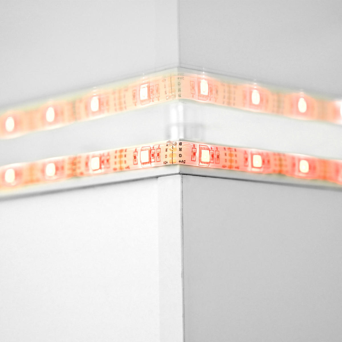 COUCHTISCH DE-028 Movaro Weiß/Schwarz - Weiß, Holzwerkstoff (80/80/40cm) - ComfortXL