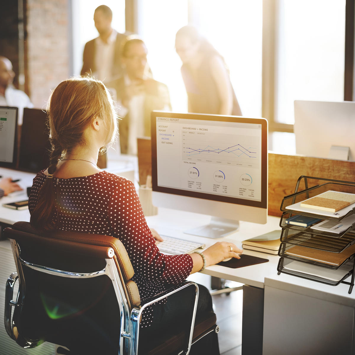 UKLADANIE dokumentov - čierna, kov (30/37.5/35.5cm) - Relaxdays