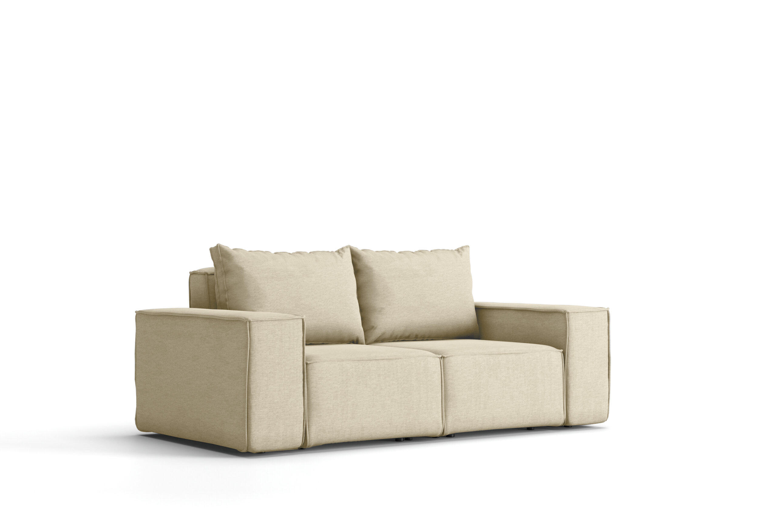 GARTENSOFA Sofa Für Den Garten SONNE Beige - Beige, Holz (180/73/88cm) - Kaiser Möbel