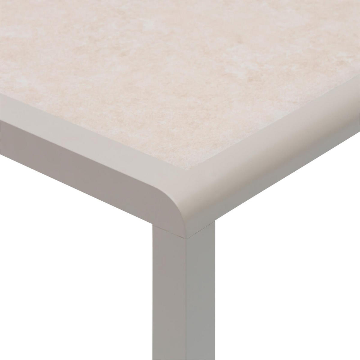 GARTENTISCH TRAPANI champagne - Champagner, Glas/Metall (90/160/75cm) - IDIMEX