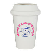 VASE Coffee Lover - Weiß, Keramik (20cm) - Butlers