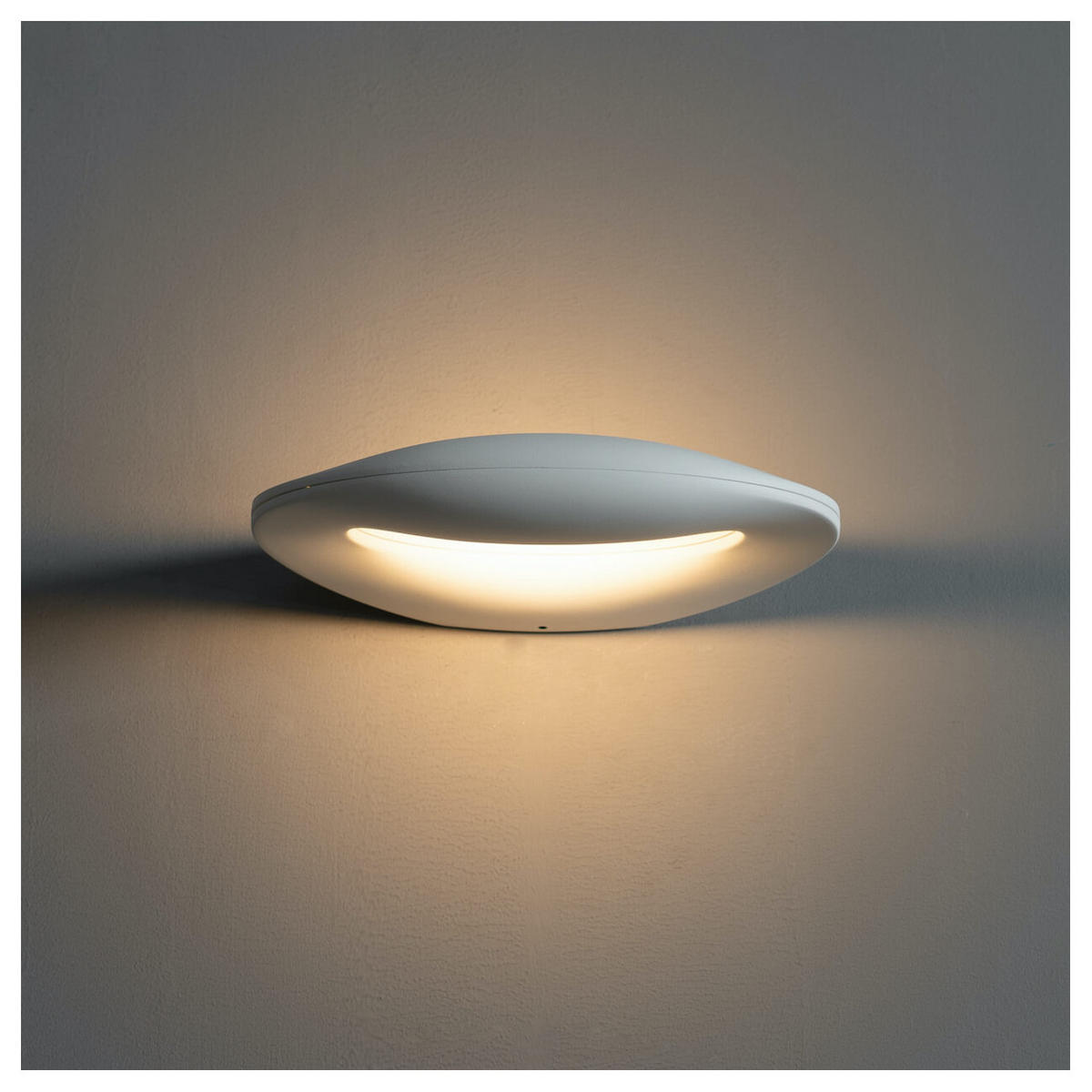 WANDLEUCHTE Melia, Weiß, 30cm - Weiß, Metall (6/30/30cm) - KOSILUM