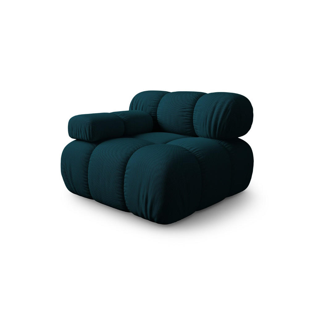 Thumbnail - Micadoni Modul, Blau, Textil, 1-Sitzer, 94x70x94 cm, Hergestellt in Europa, Oeko-Tex®, Wohnzimmer, Sofas & Couches, Sofa...