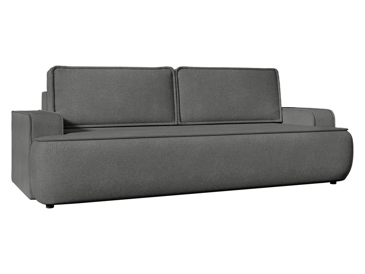 SCHLAFSOFA Mono - Schwarz/Grau, Holz/Kunststoff (248/94/110cm) - MIRJAN24