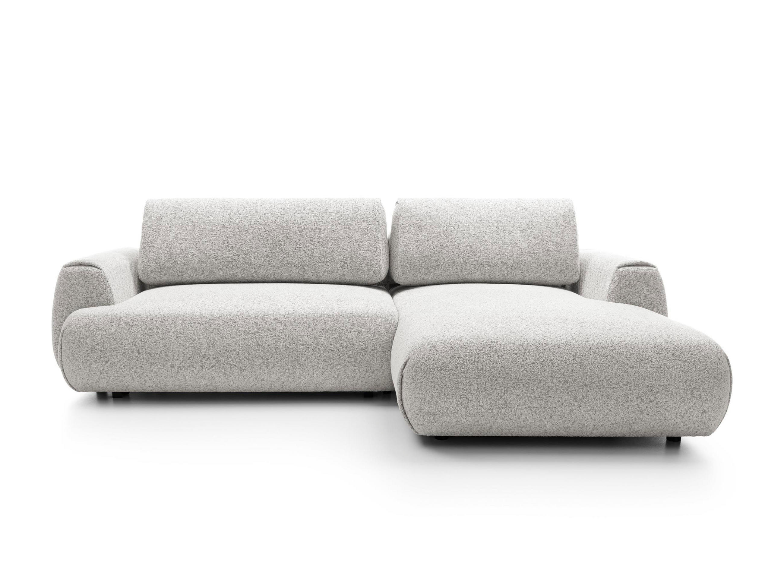 Bettso Ecksofa Hellgrau 270x167 cm