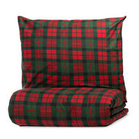 BETTWÄSCHE Tartan Baumwolle 220/200 cm - Multicolor, Textil (220/200cm) - Homla
