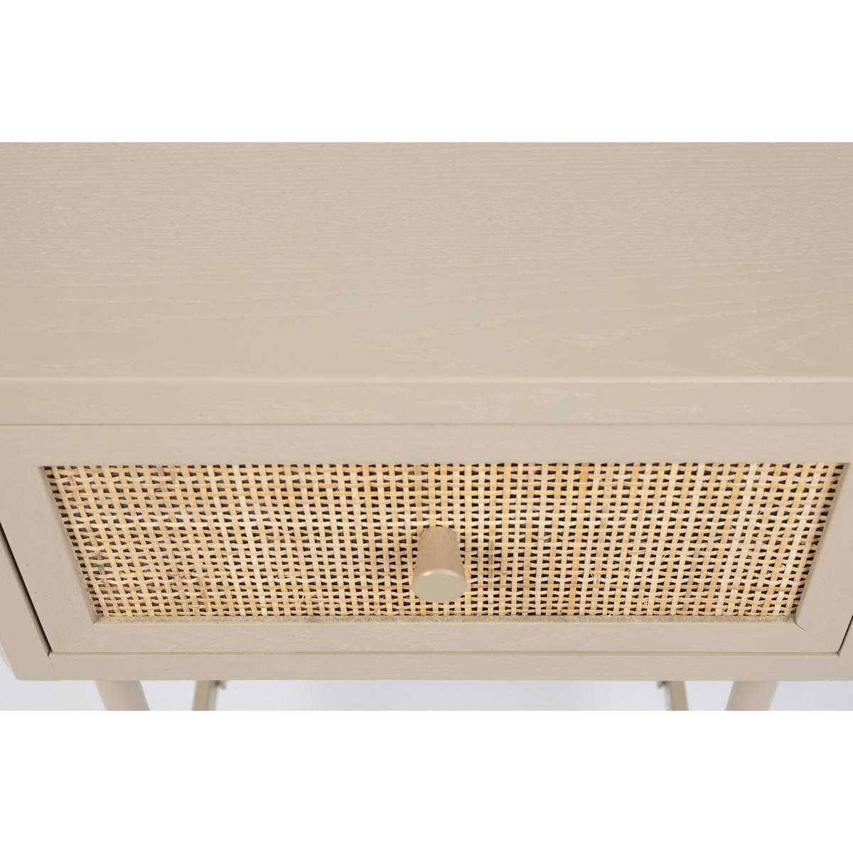 NACHTTISCH Amaya Nachttisch - Beige, Holz (38/48/54cm) - Housecraft Living