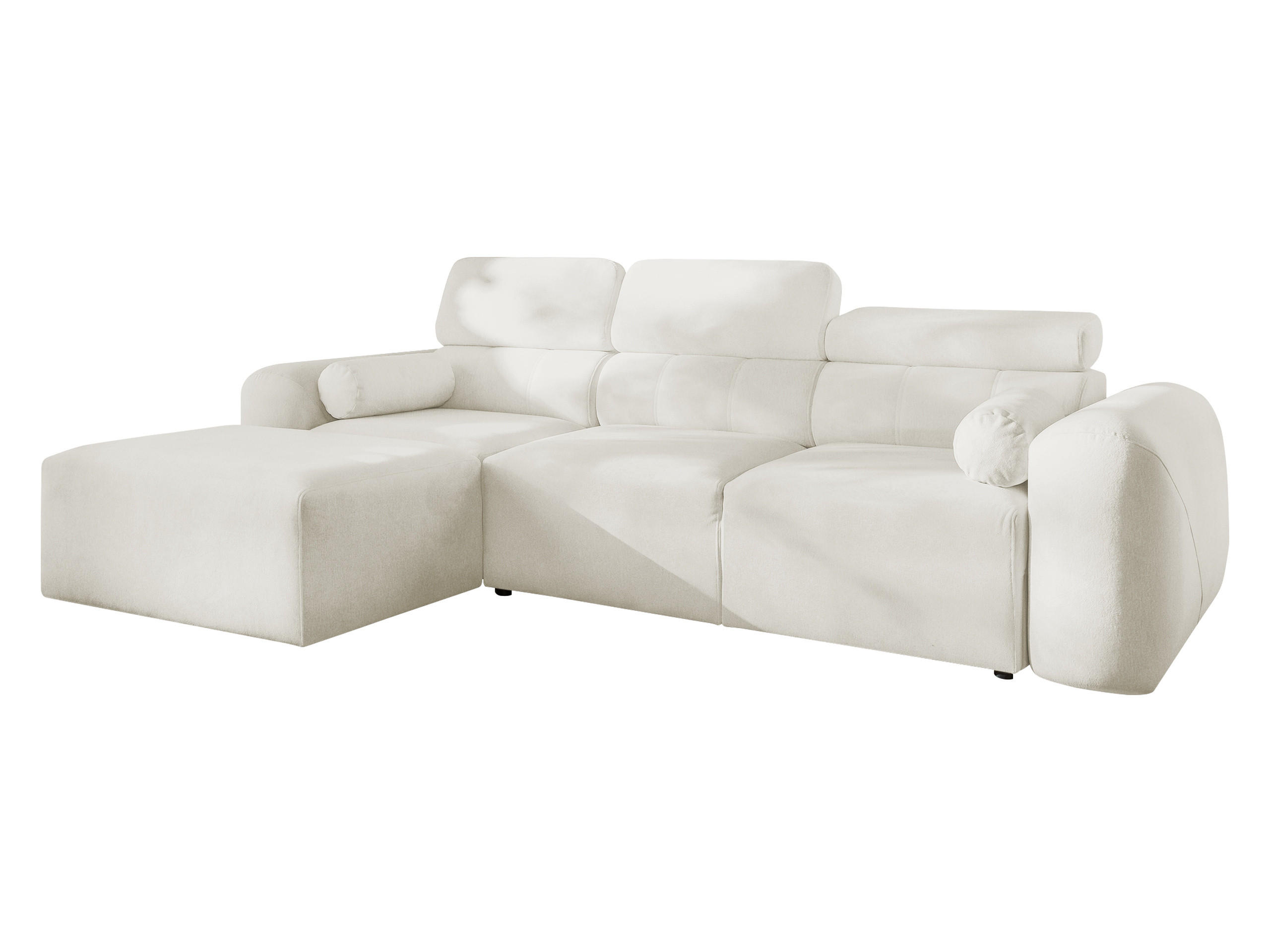 COLTAR Volare I, Stanga - crem, material textil/lemn (269/182cm) - MIRJAN24