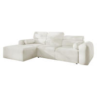 ECKSCHLAFSOFA Volare I, Seite: Links - Creme, Holz/Textil (269/182cm) - MIRJAN24