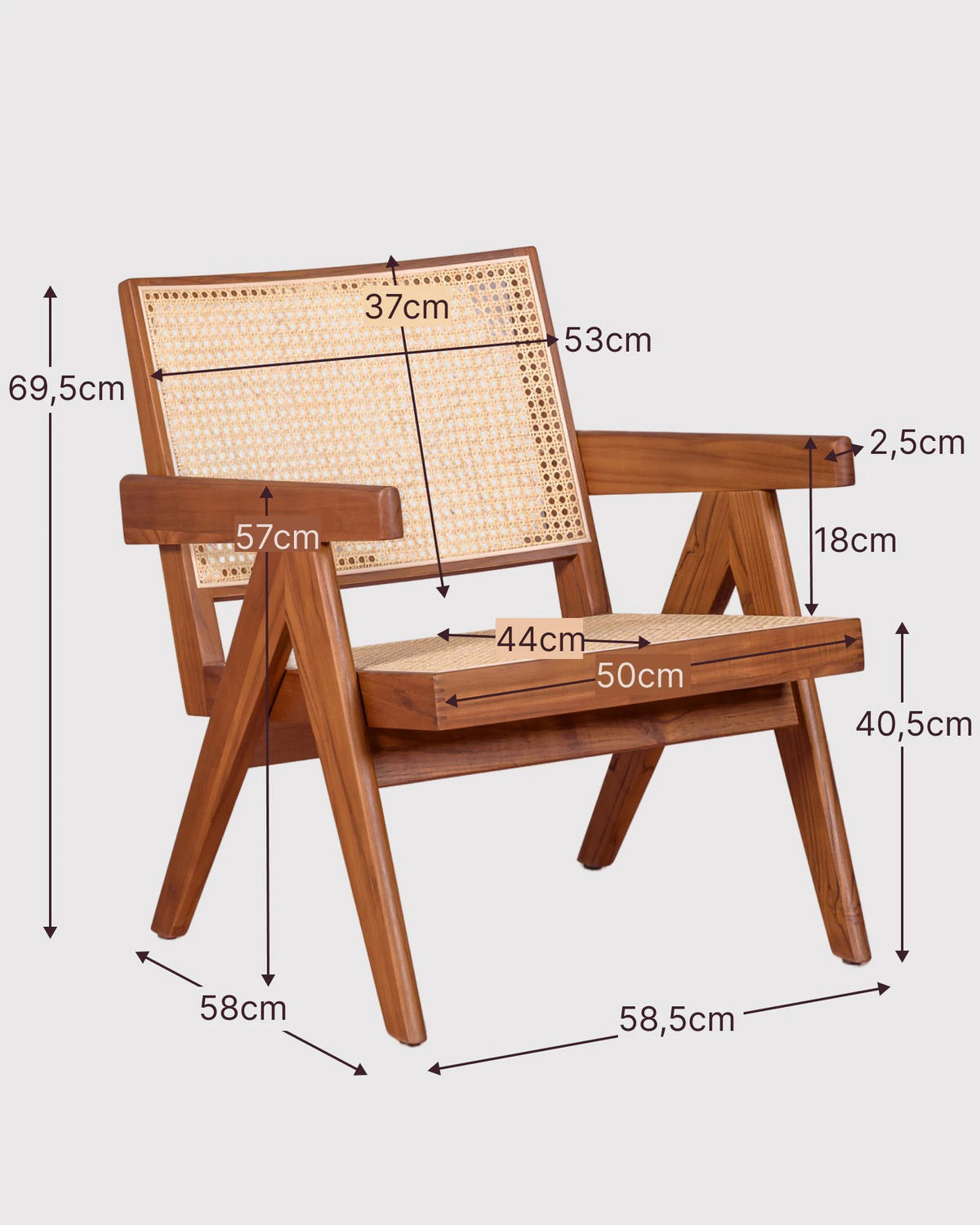 SESSEL Schwarz - Schwarz, Holz (59/70/58cm) - Nest Dream