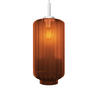 HÄNGELEUCHTE Velo Braun Ø 18cm - Braun, Glas (18/18/33cm) - s.luce