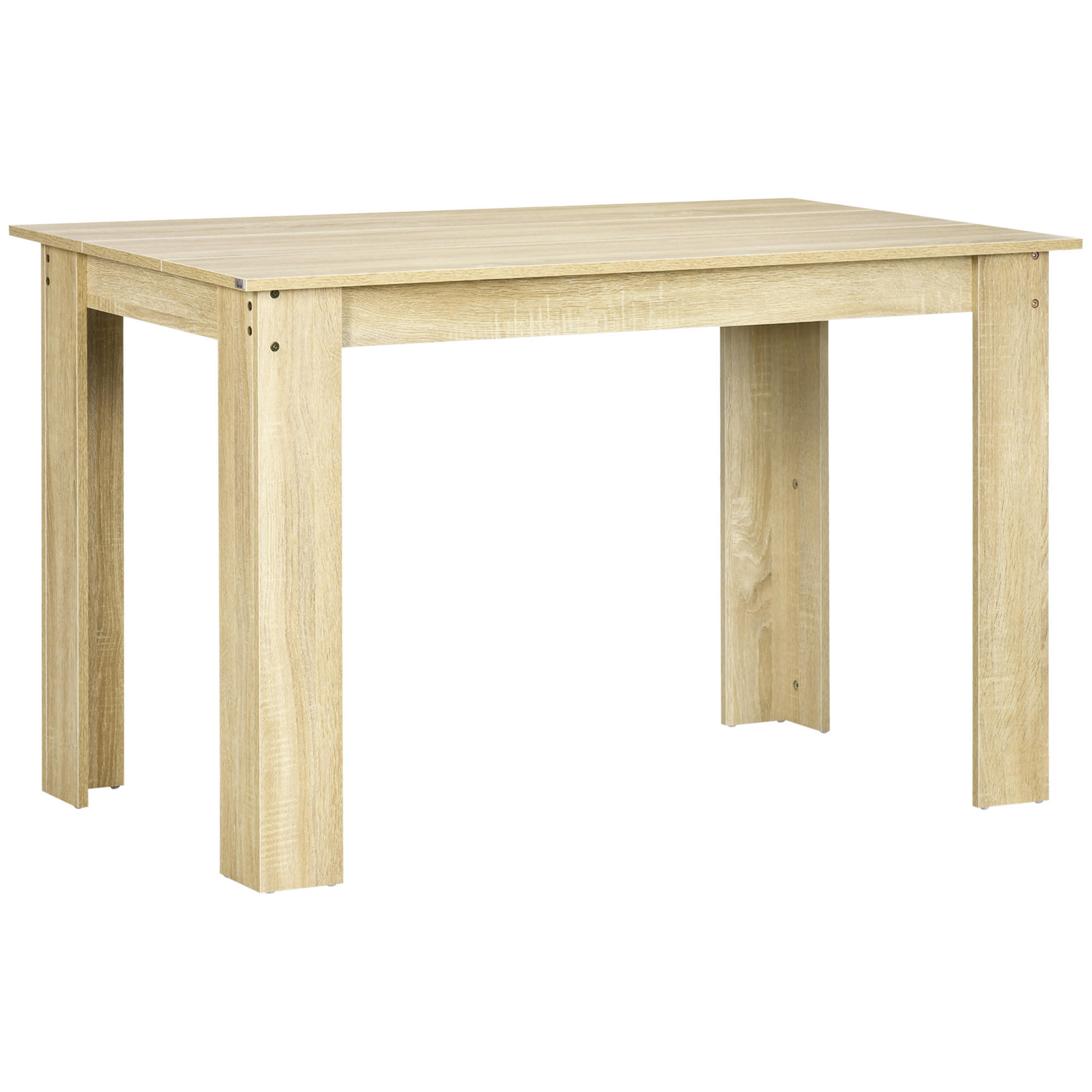 ESSTISCH Eichefarben Holzoptik 120/69/75 cm - Eichefarben, Holz (69/120/75cm) - PANGIVO