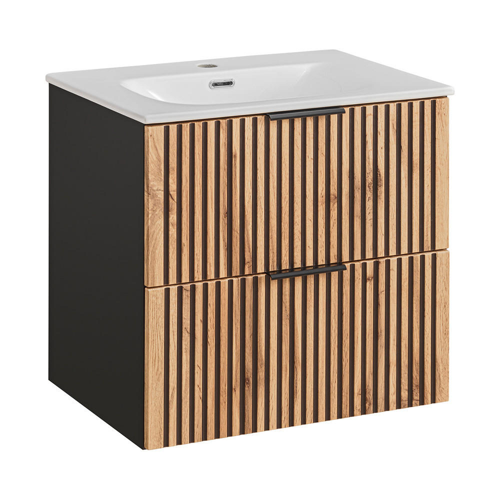 Lomado Waschtisch Braun 61x59x46 cm