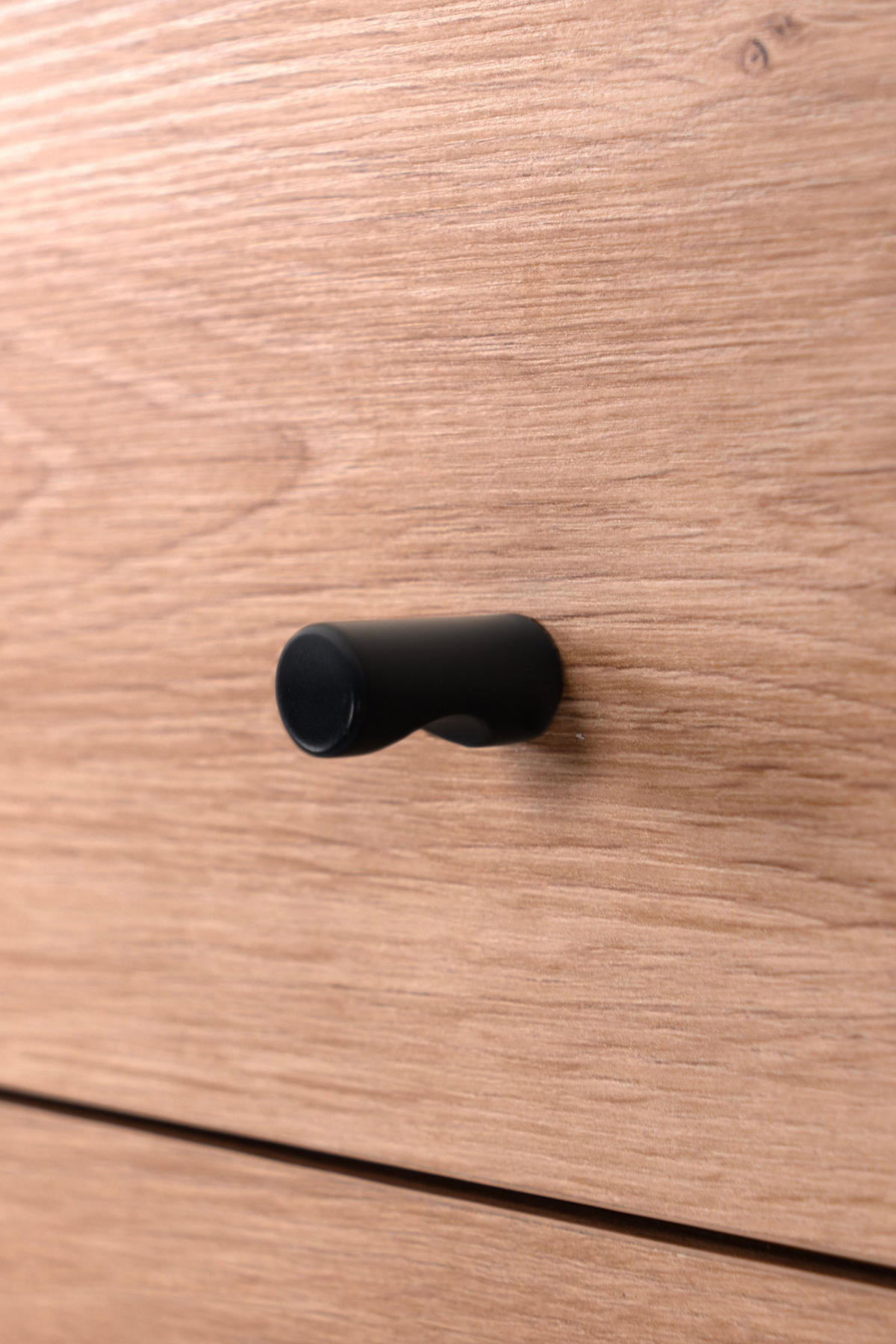 GARDEROBE Eiche Artisan, grau 122 cm, Kompaktgarderobe mit Spiegel - Anthrazit/Schwarz, Holzwerkstoff/Kunststoff (122/190/37cm) - Furn.Design