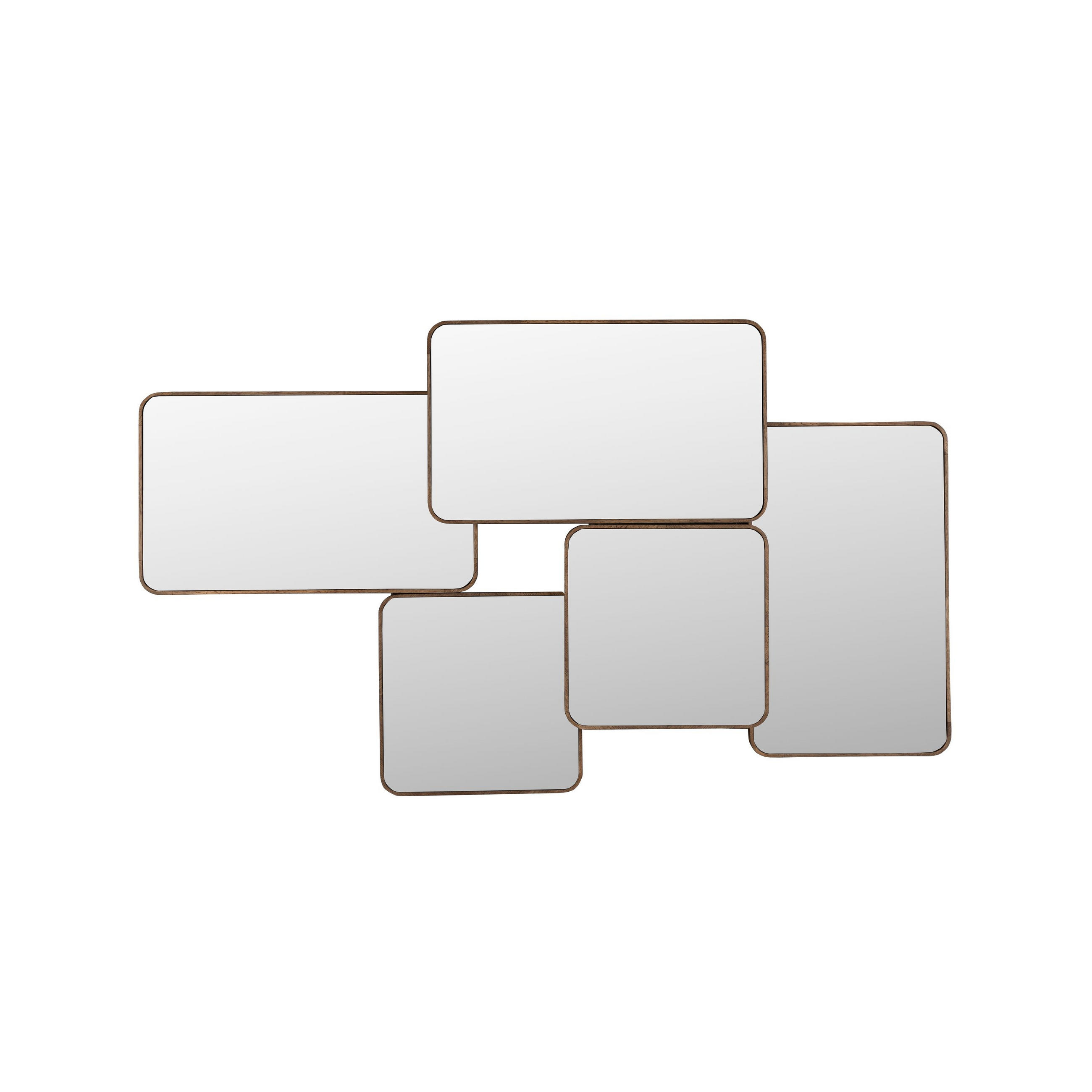Dutchbone Wandspiegel Braun 120x70x3 cm