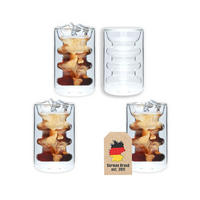 KAFFEE GLÄSER 190ml (4-tlg.) - Transparent, Glas - Intirilife