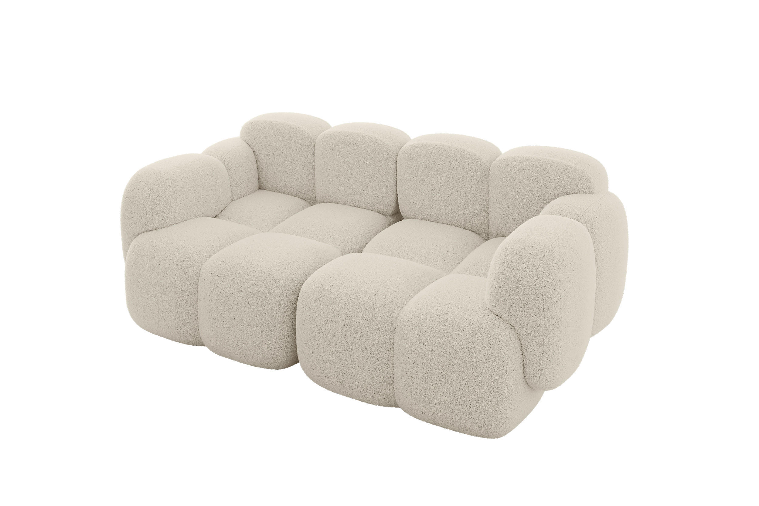 Altdecor 2-Sitzer Sand 214x75x118 cm