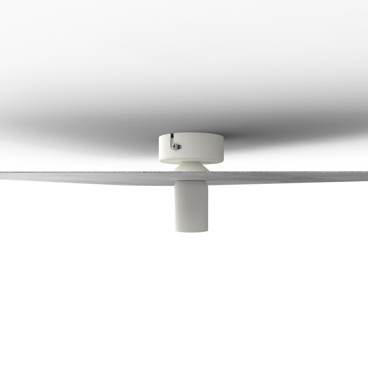 DECKENLEUCHTE - Weiß, Metall (42/50/10cm) - Lumicom