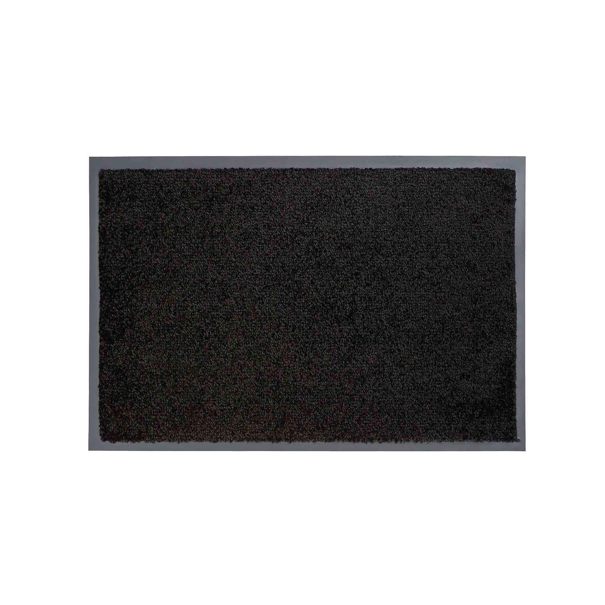 FUSSMATTE RUTSCHFEST PERLE - Schwarz, Textil (60/80cm) - Astra