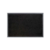 FUSSMATTE RUTSCHFEST PERLE - Schwarz, Textil (60/80cm) - Astra