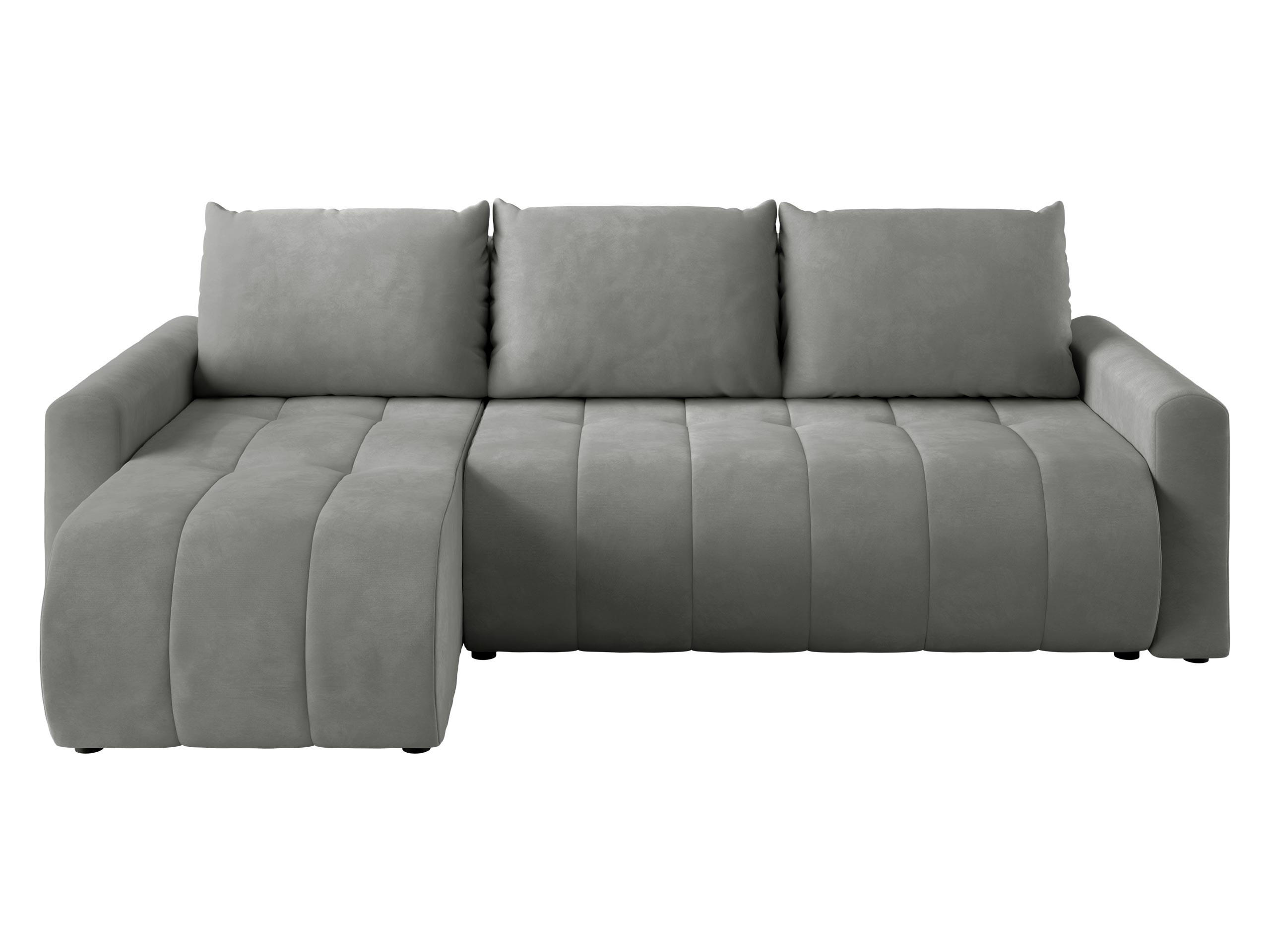 ECKSOFA Sprint - Schwarz/Grau, Holz/Kunststoff (230/149cm) - MIRJAN24