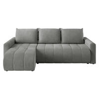 ECKSOFA Sprint - Schwarz/Grau, Holz/Kunststoff (230/149cm) - MIRJAN24