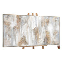 GEMÄLDE Philosophie Schattenfugenrahmen Beige 160x80 cm - Beige, Holz (160/80cm) - YS-art gallery