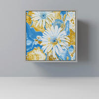 SIDEBOARD DAISY LUXE, Grau, 57,5x42x57,5 cm, Ohne Füße - Multicolor/Grau, Holzwerkstoff (57.5/57.5/42cm) - SpaceRebels