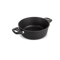 BRATENTOPF INDUKTION ⌀26cm - Schwarz, Kunststoff/Metall (26cm) - Gastrolux