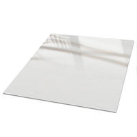 TISCHPLATTE 50x50 cm – Feine Textur - Beige, Glas (50/50/0.4cm) - Wallfluent