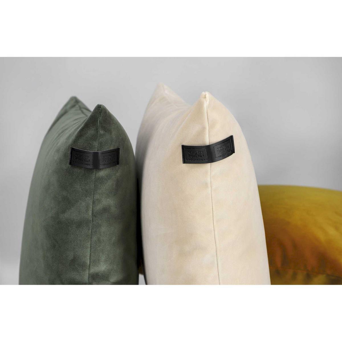 KISSENHÜLLE SOUL - Creme, Textil (45/45cm) - Schöner Wohnen