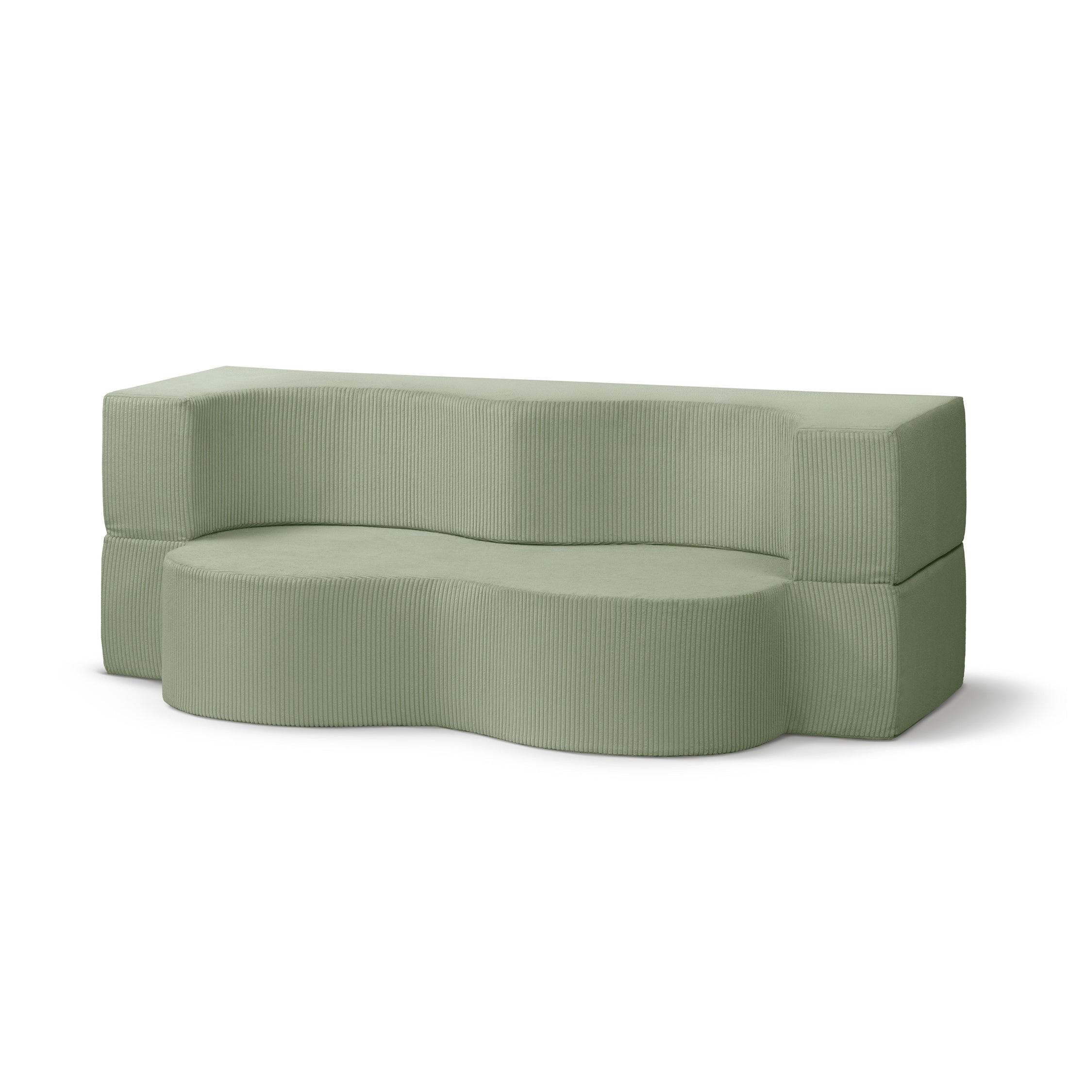 Pillovely Sofa Salbeigrün 200x70x100 cm