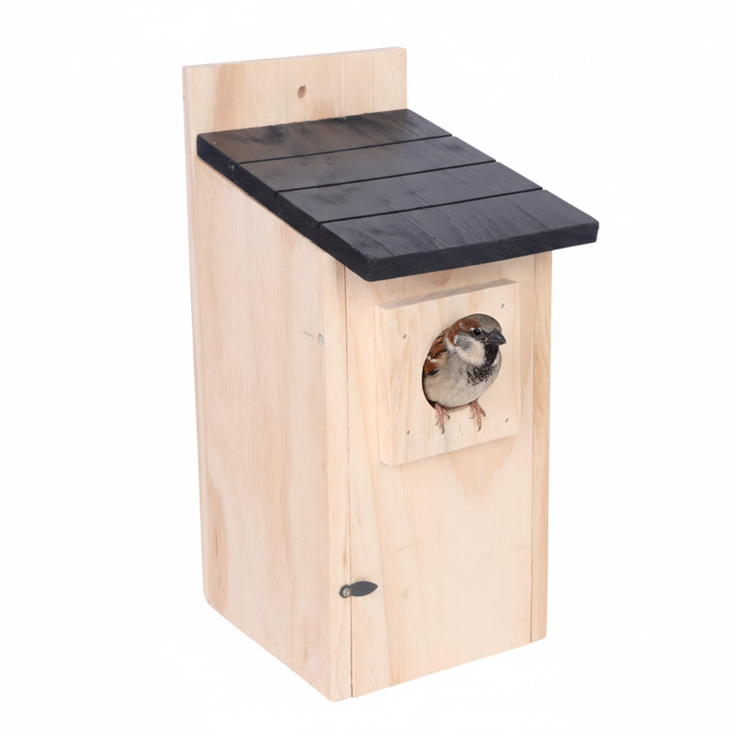 NISTKASTEN - Hellbraun, Holz (16/27/12cm) - Relaxdays