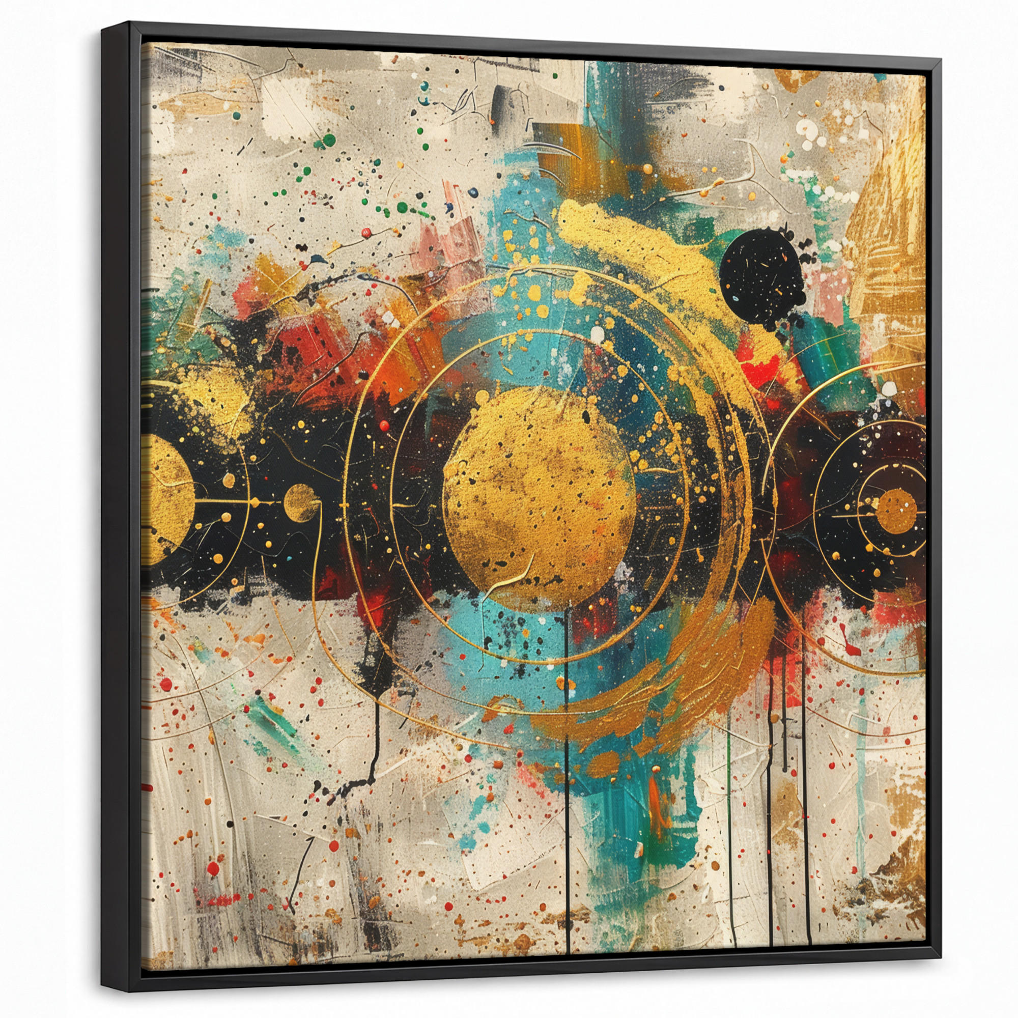 MuchoWow Leinwand Mehrfarbig 50x50 cm