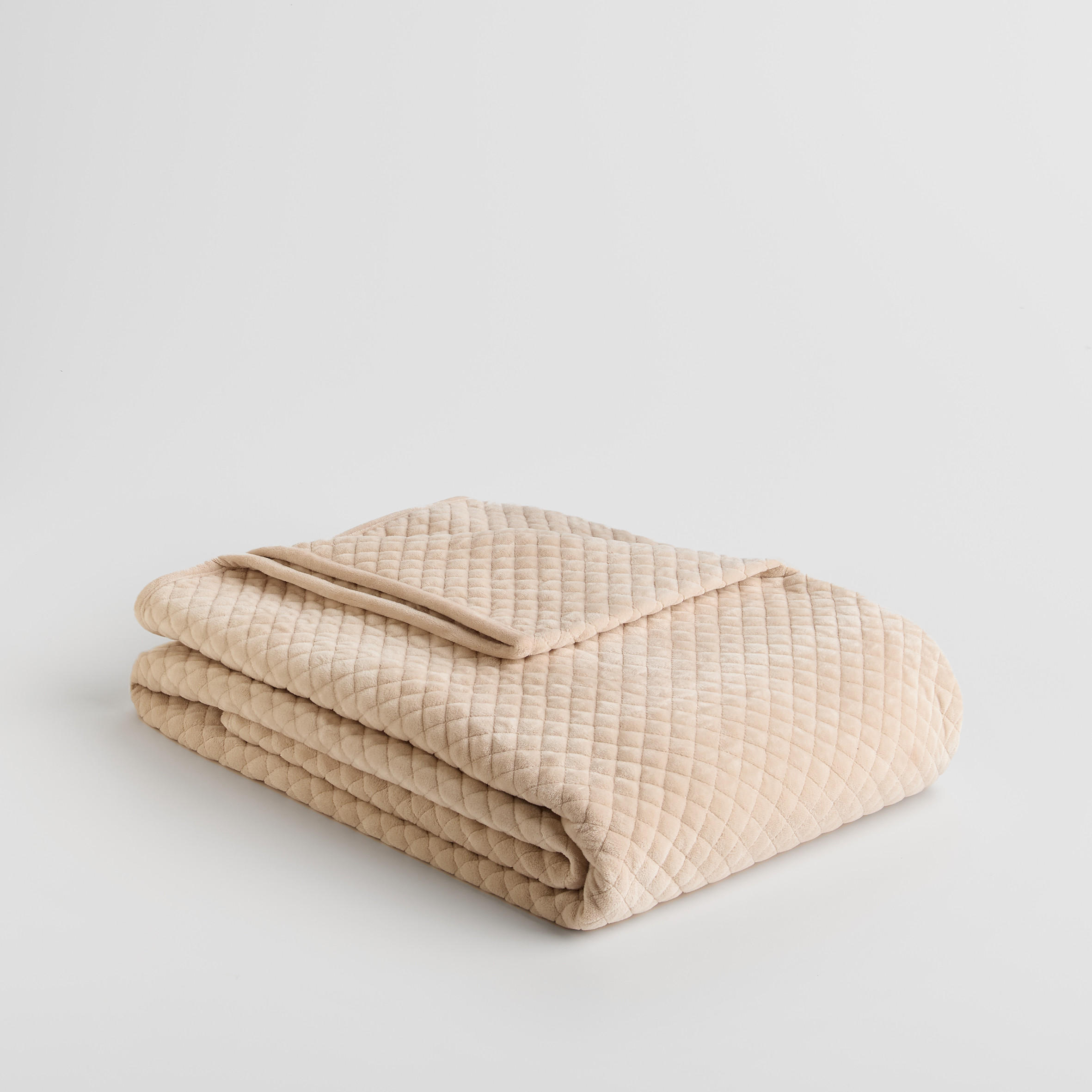 TAGESDECKE Plums - Beige, Textil (200/220cm) - home&you