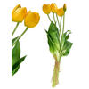 KUNSTBLUME Virdis Tulpen Gelb 40/40/40 cm Kunstoff - Gelb, Kunststoff (40cm) - Mondex