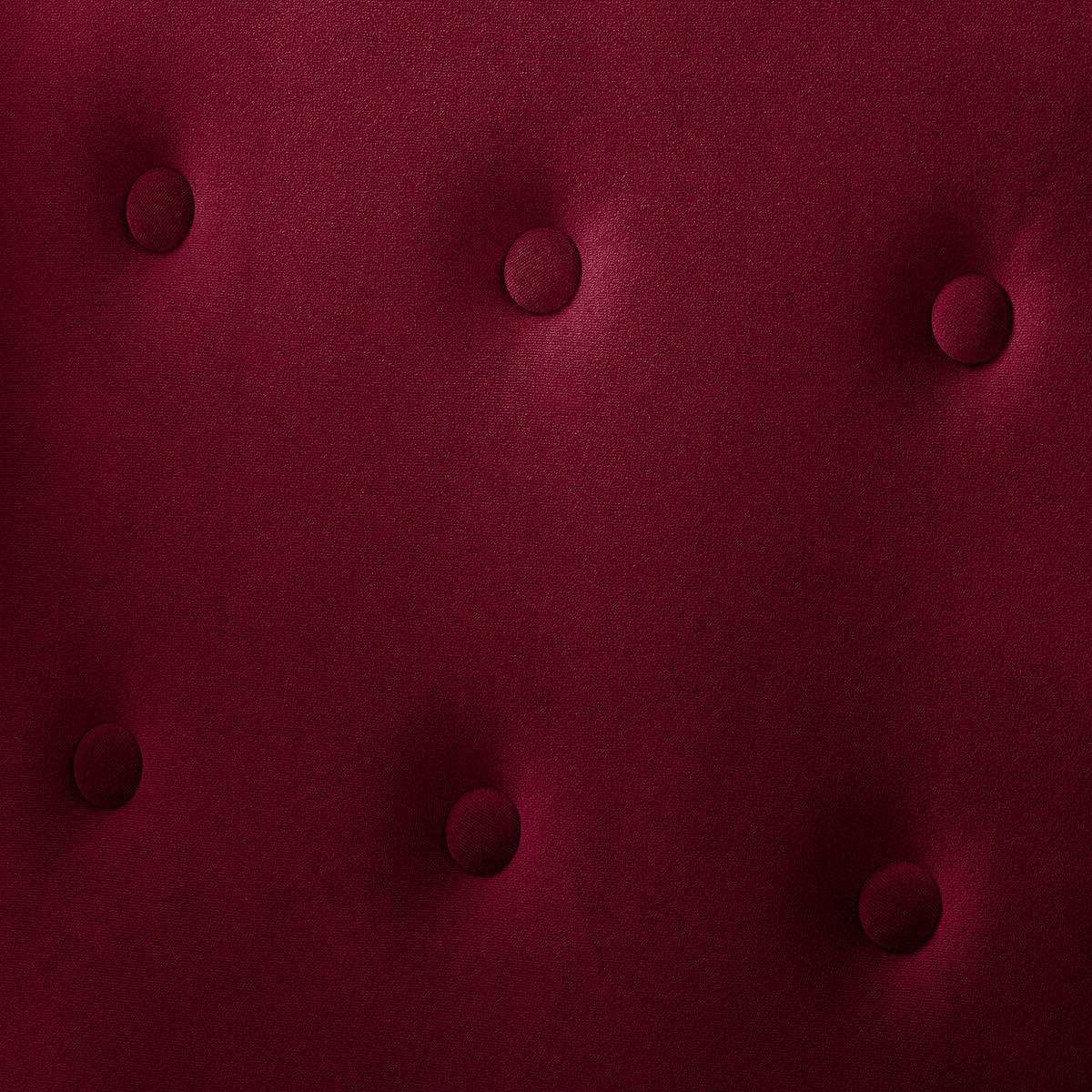 OHRENSESSEL - Dunkelbraun/Weinrot, Birkenholz/Textil (85/101/89cm) - home24