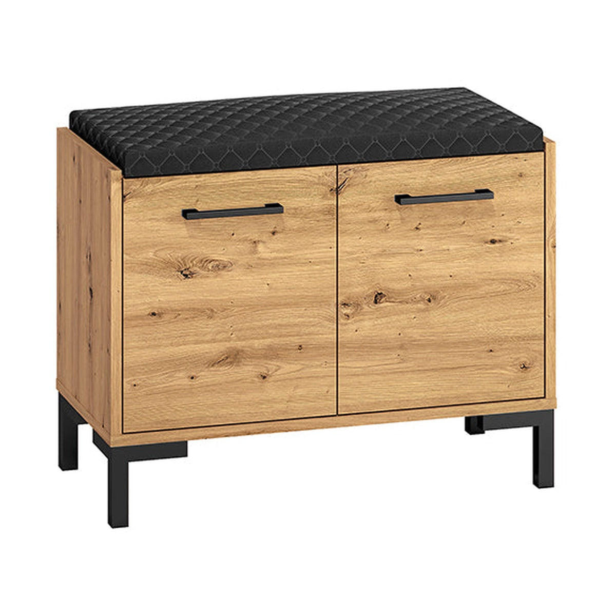 SCHUHSCHRANK – 70 cm – Nevio – Eichefarben - Eichefarben, Holzwerkstoff (70/54/34cm) - hi-markt