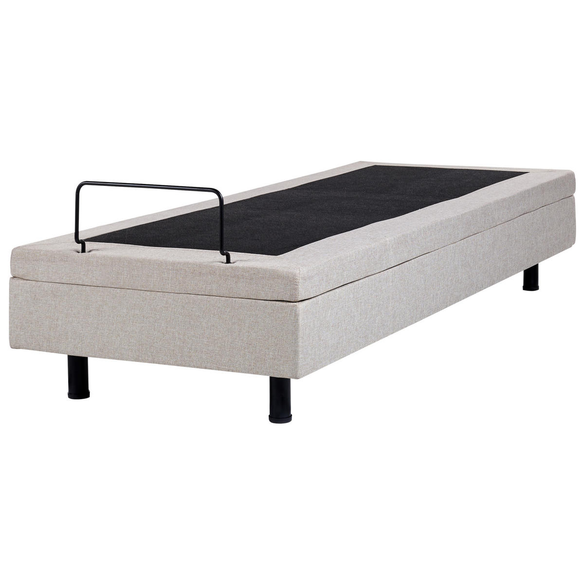 PAT reglabil fără tablie textil 80/200 cm bej Duke - bej, material textil (80/200cm) - Beliani