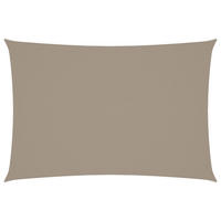 SONNENSEGEL Oxford-Gewebe Rechteckig 2,5x4,5 m Taupe - Taupe, Textil (450/250cm) - furnicato