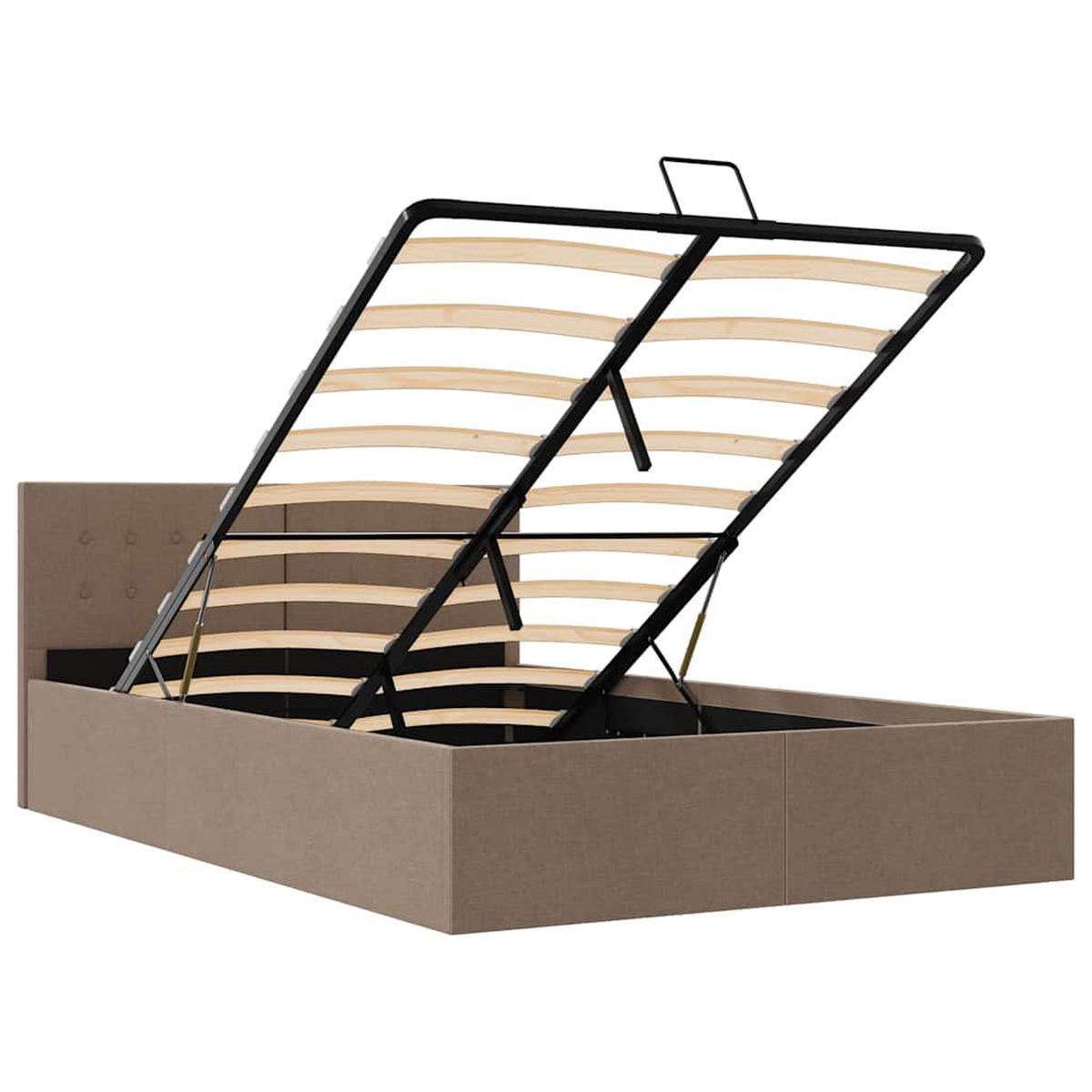 METALLBETT Hutchison 148/211 cm - Grau, Metall (140/200cm) - Nettlife