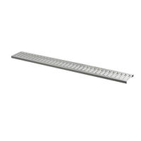 ROST für Entwässerungsrinne AVZ103 Gitterrost verzinkt B125 - Schwarz, Metall (13.2/2.8/99.5cm) - Alcadrain