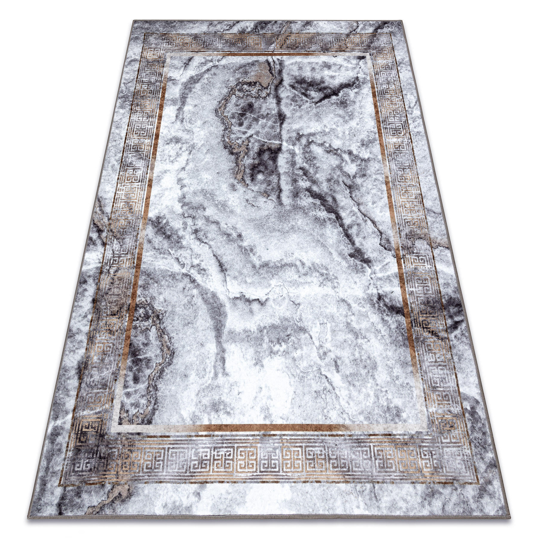 TEPPICH Miro 140/190 cm - Grau, Textil (140/190cm) - rugsX