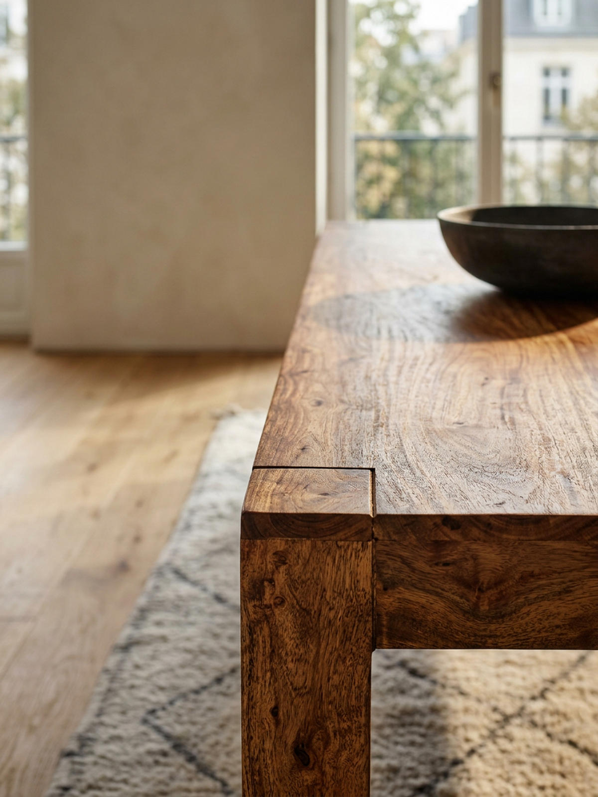 SITZBANK Massivholz Landhausstil handgefertigt, Braun 180x35x45 cm - Braun, Holz (180/45/35cm) - KADIMA DESIGN